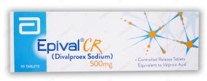 Epival CR 500mg tablet